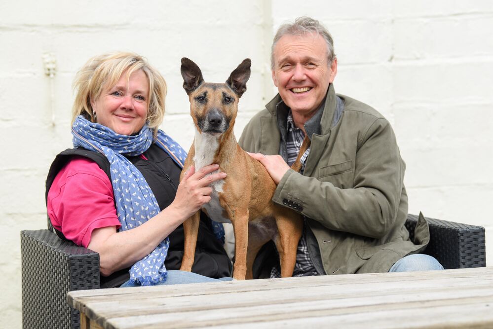 Anthony Head and Sarah Fisher