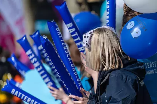 Join team Battersea's cheer squad