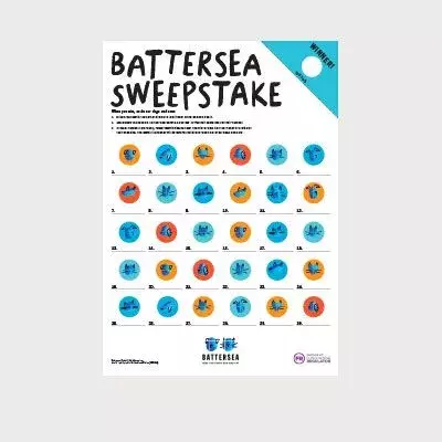 Sweepstake poster