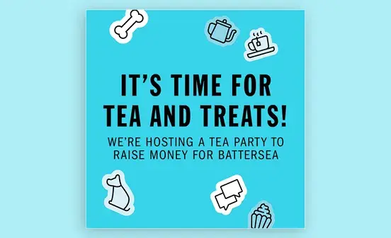 It's time for tea and treats! We're hosting a cuppa club event for Battersea