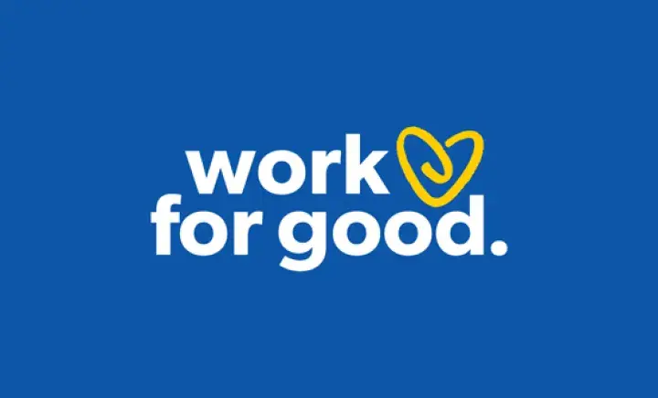 Work for good logo